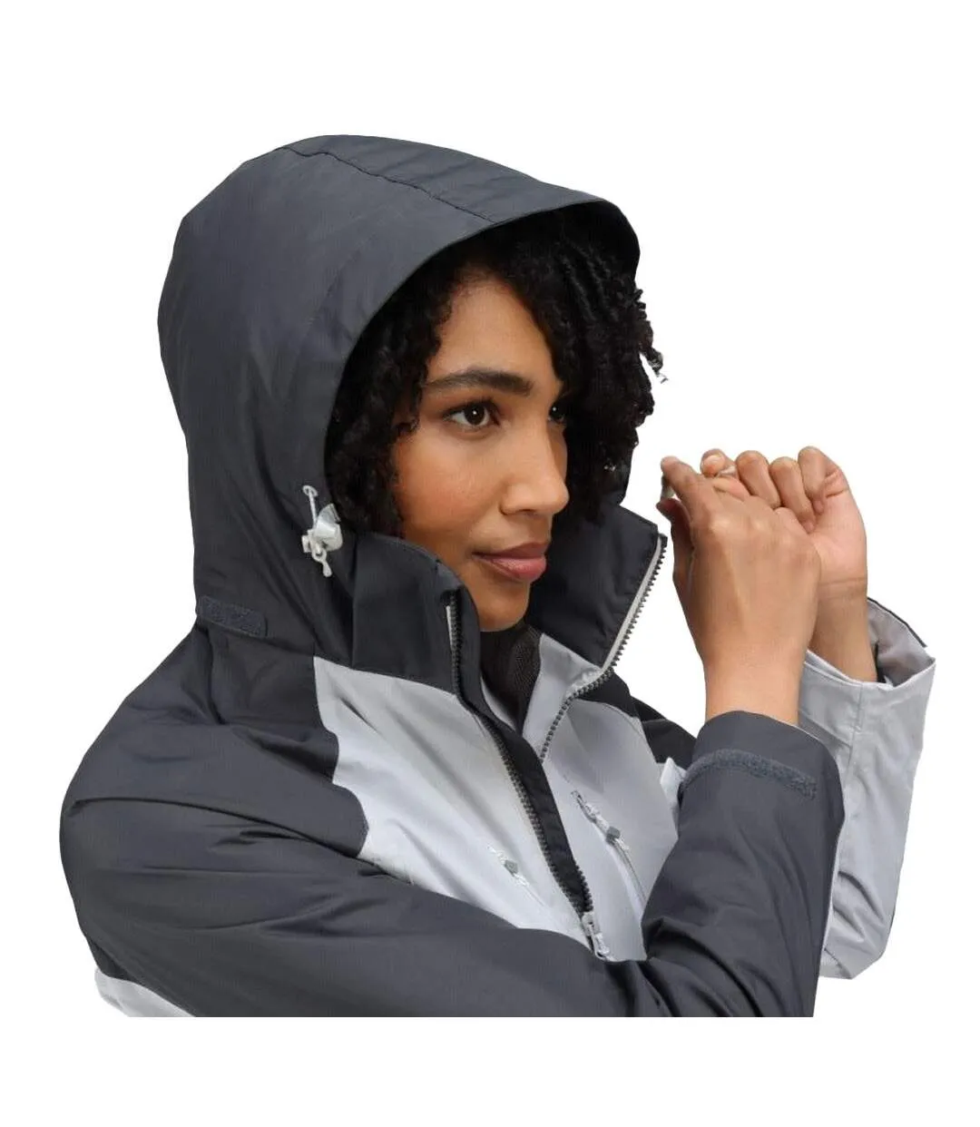 Womens/ladies calderdale iv waterproof jacket black/ash Regatta