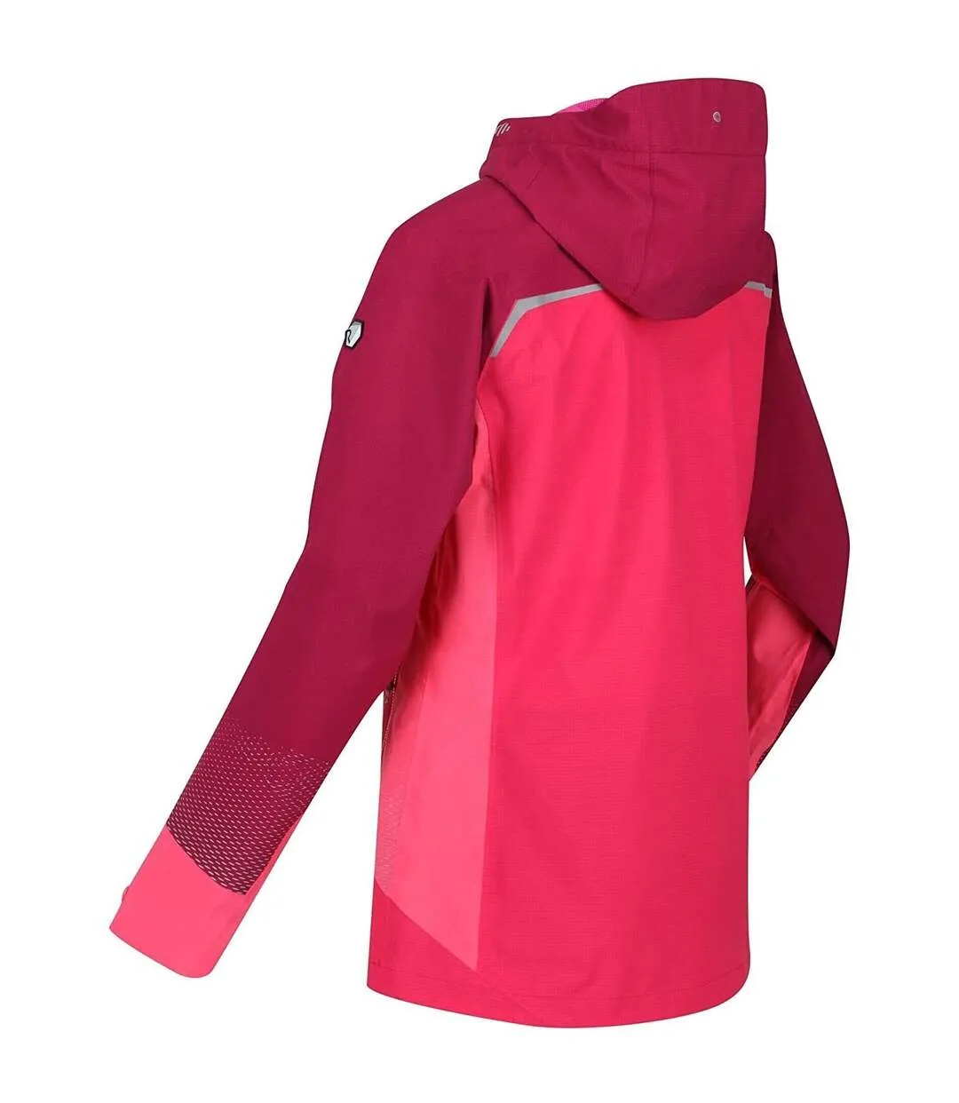 Womens/ladies highton pro waterproof jacket rethink pink/wild plum Regatta