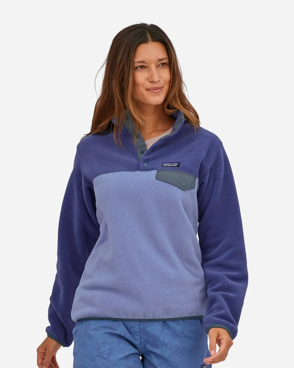 W's LW Synch Snap Pullover - Light Current Blue