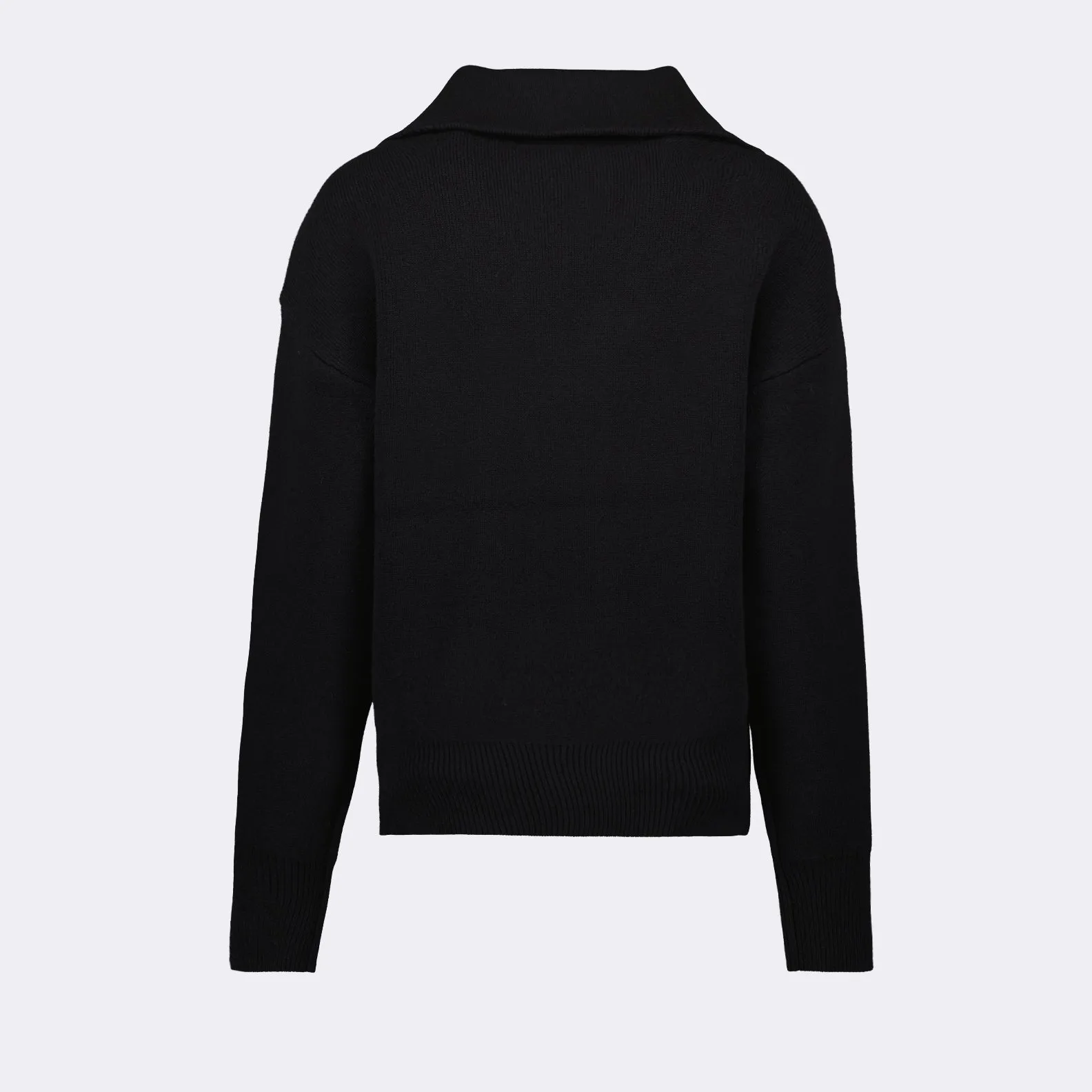 Zipped Collar Pullover