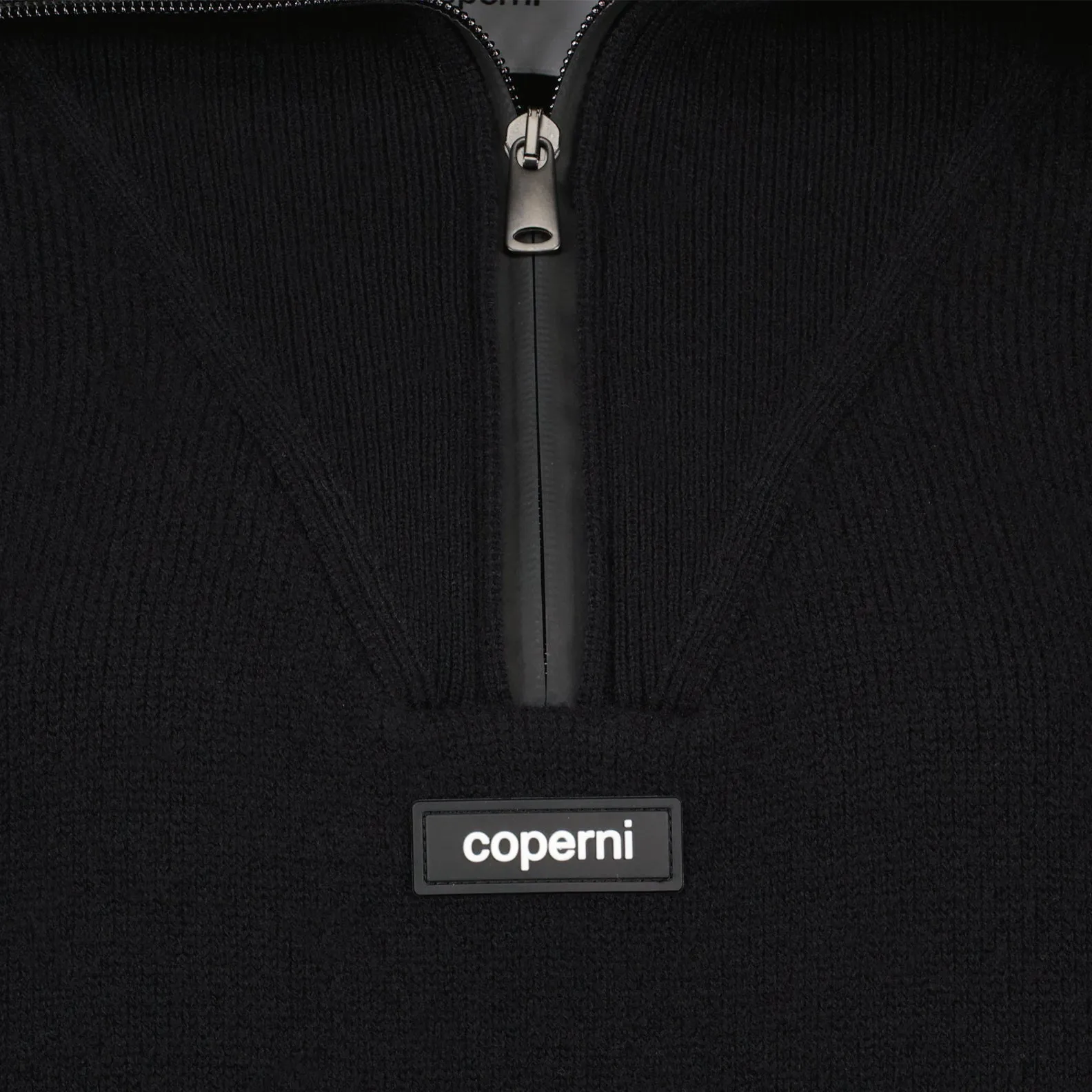 Zipped Collar Pullover